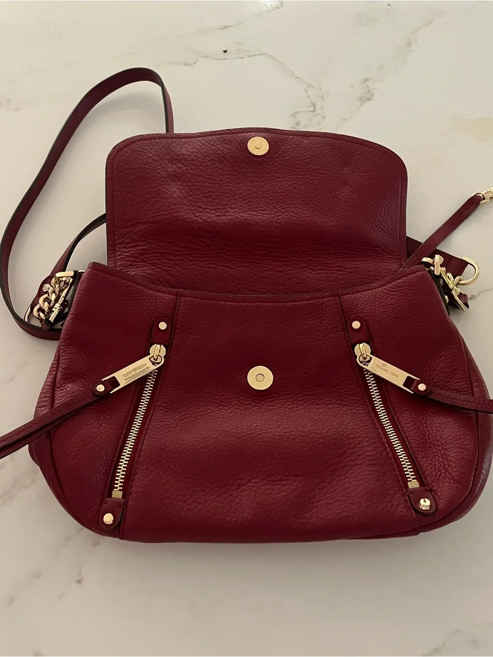 Michael Kors - Women's Leather Crossbody Shoulder Bag